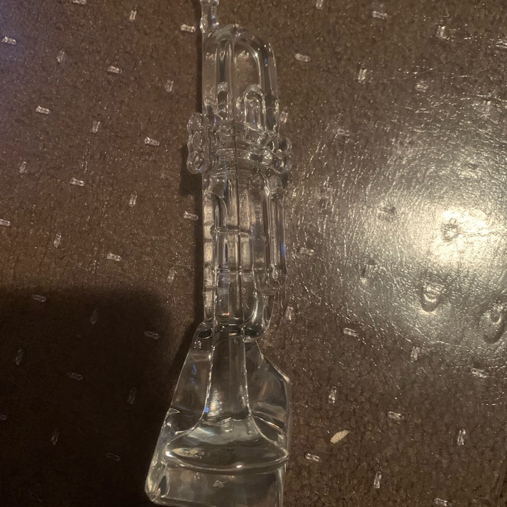 Princess House lead Crystal horn